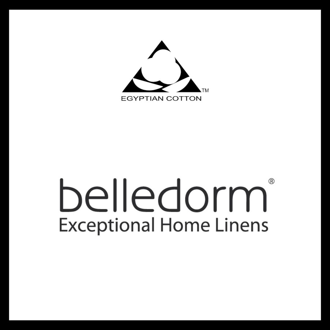 "Belledorm" 200tc Egyptian Cotton : Fitted Sheet (30cm. / 12") - Image 2