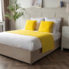 Belledorm Crompton quilted bed runner navy - Image 6