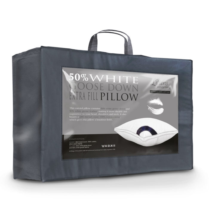 Ultimate Extra Filled 50% Goose Down Pillow