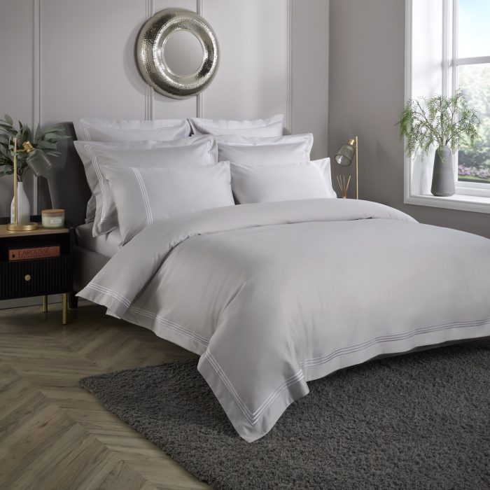 800tc : 3 Row Cord Luxury Duvet Cover