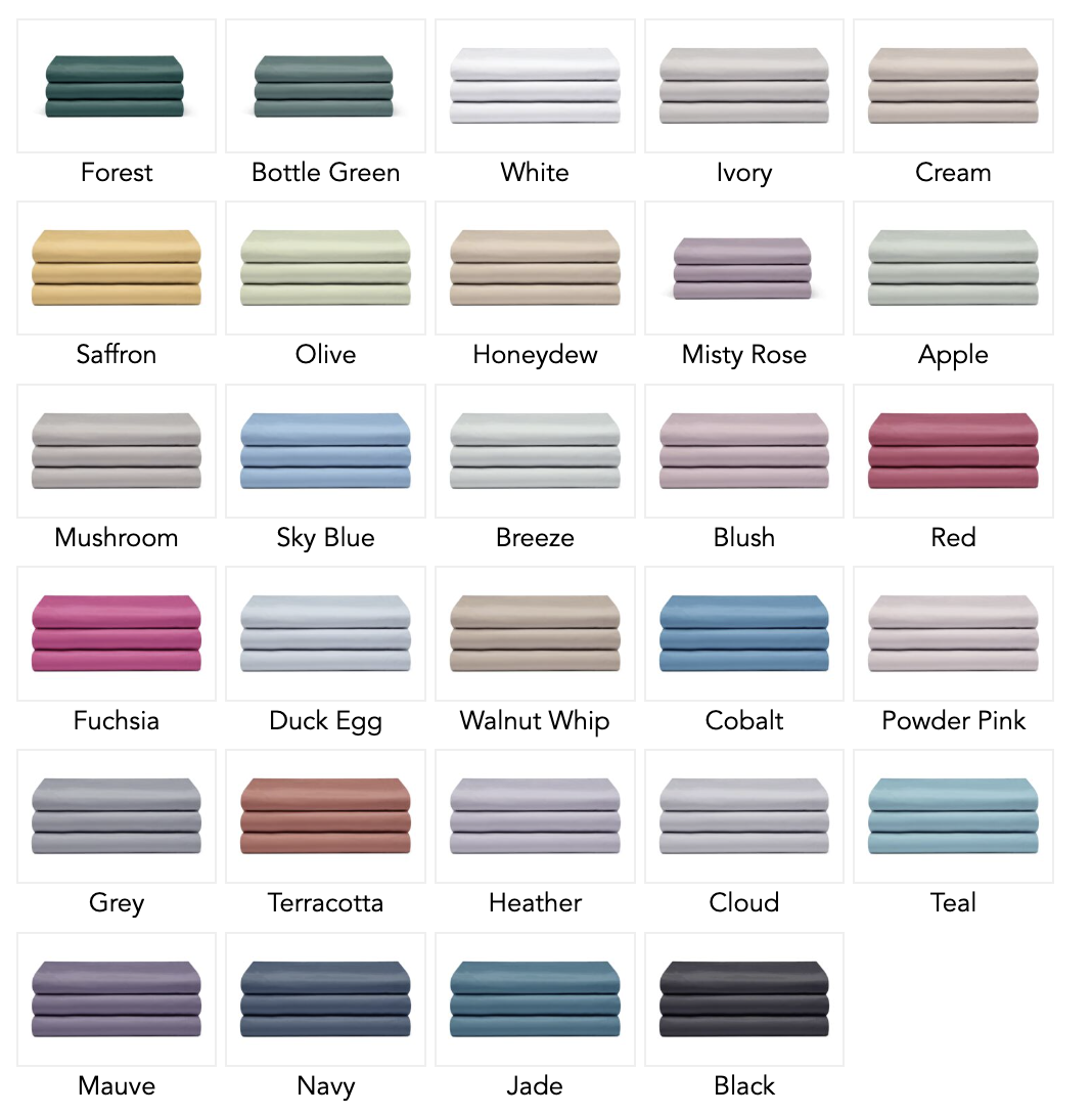 "Belledorm" easy-care 200tc Flat Sheet - Image 3