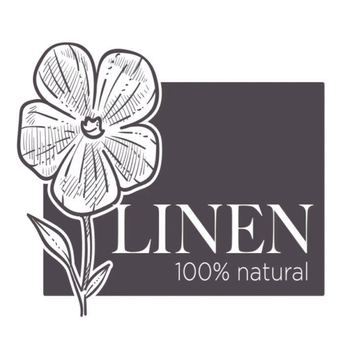 Pure linen fitted sheet - Image 4